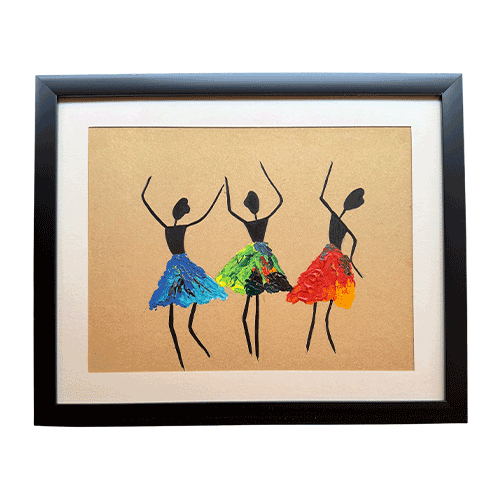 The Joyful Rhythm of Colorful Souls in Motion